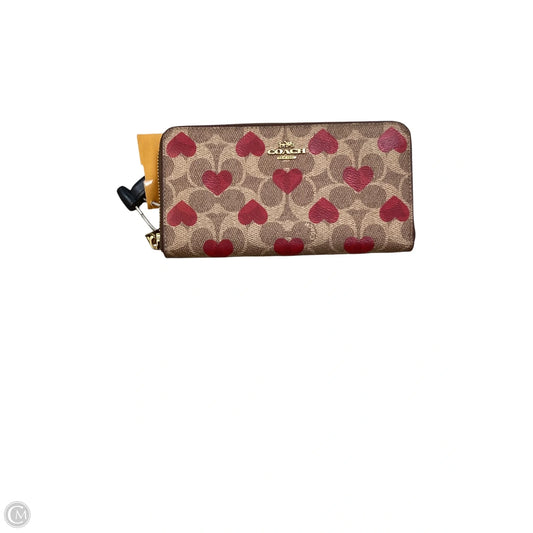 Wallet Designer By Coach, Size: Medium