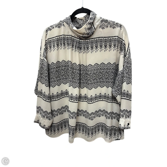 Top 2pc 3/4 Sleeve By New York And Co In Black & White, Size: Xl