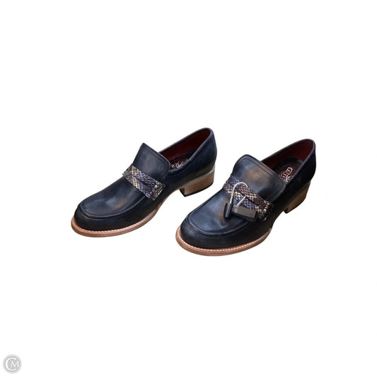 Shoes Heels Block By Freebird In Black, Size: 6