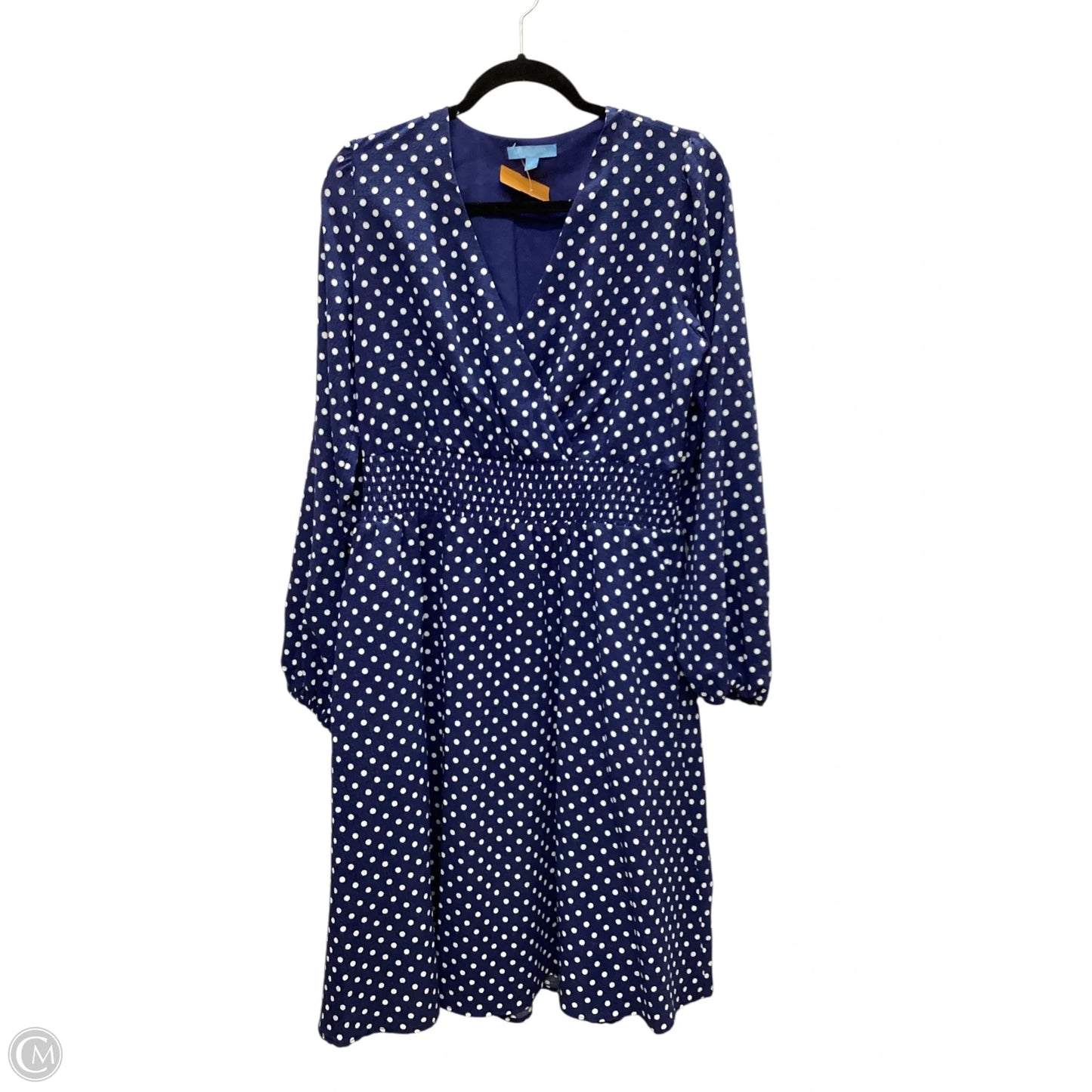 Dress Casual Short By Draper James Rsvp In Polkadot Pattern, Size: L