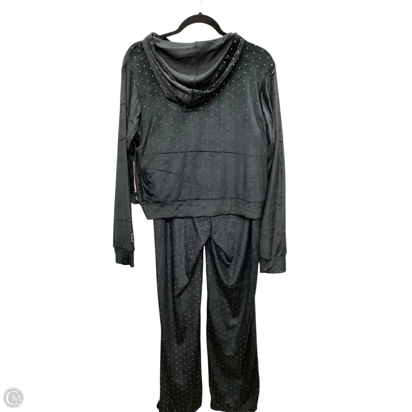 Top 2pc Long Sleeve By Juicy Couture In Black, Size: L