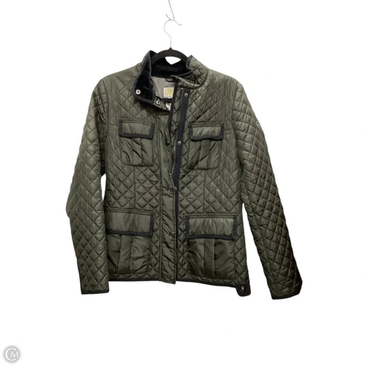Jacket Puffer & Quilted By Michael By Michael Kors In Green, Size: S