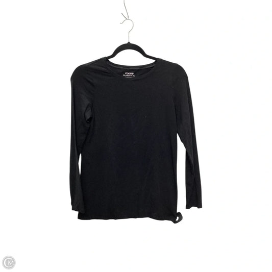 Top Long Sleeve Basic By Chicos In Black, Size: 0