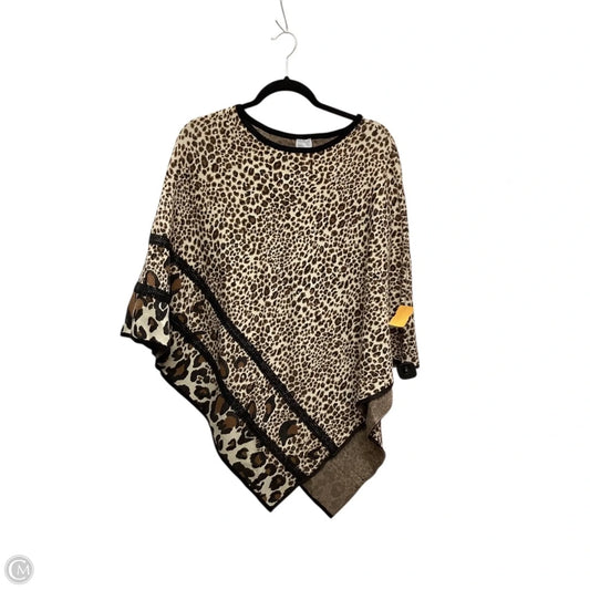Shawl By Chicos In Animal Print, Size: S