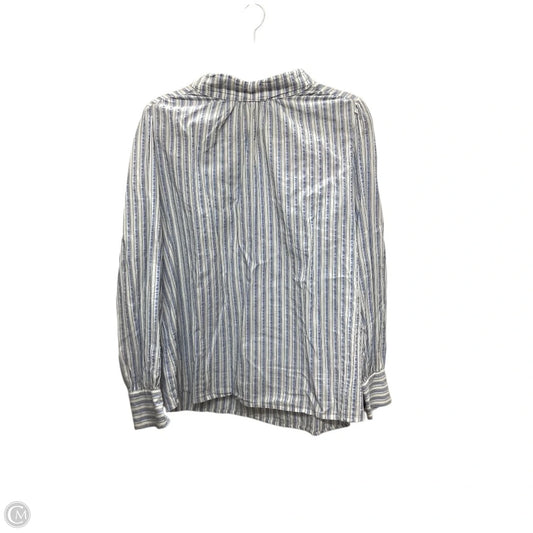 Top Long Sleeve By Loft In Blue, Size: L