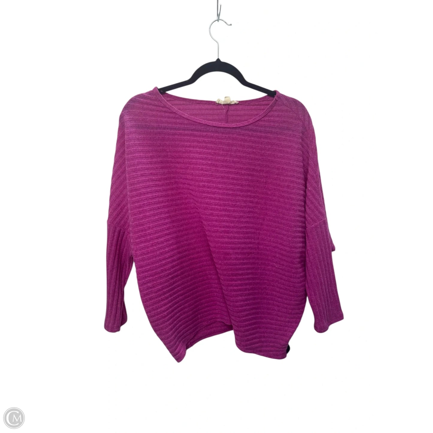 Top Long Sleeve By Clothes Mentor In Purple, Size: L