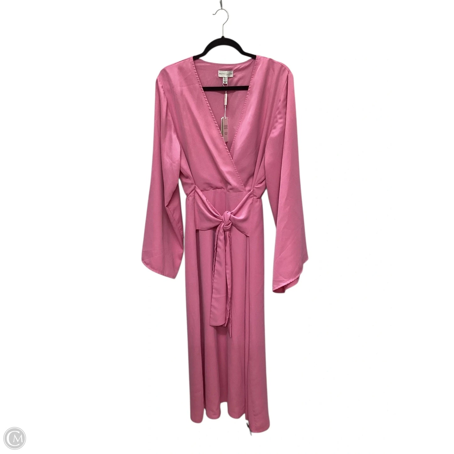 Dress Casual Maxi By Cmb In Pink, Size: M