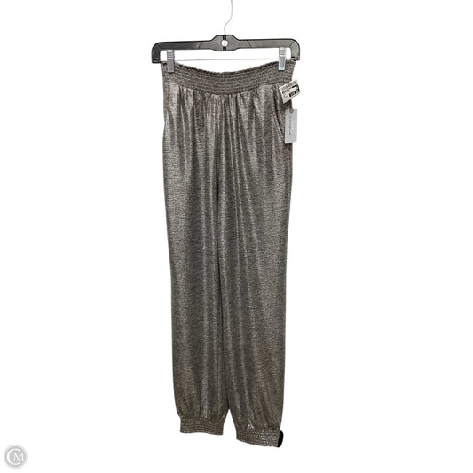 Pants Joggers By Anthropologie In Silver, Size: Xsp