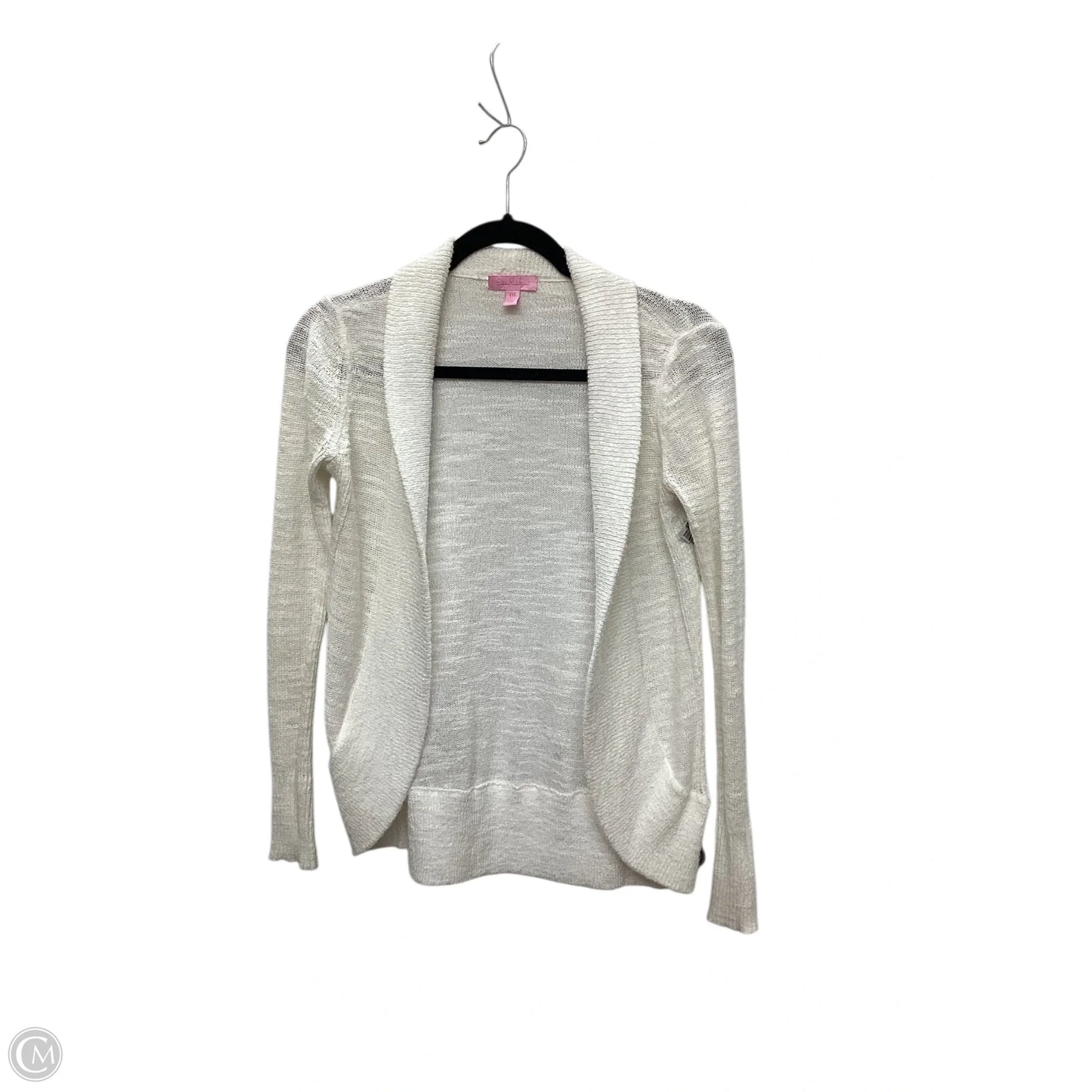 Cardigan Designer By Lilly Pulitzer In White, Size: Xxs