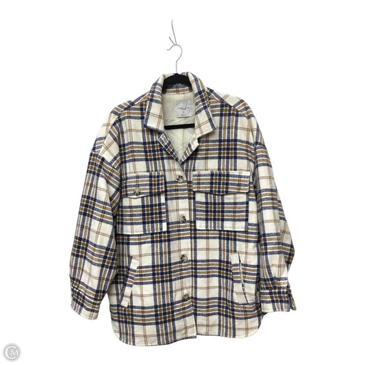 Jacket Other By Clothes Mentor In Plaid Pattern, Size: Xl