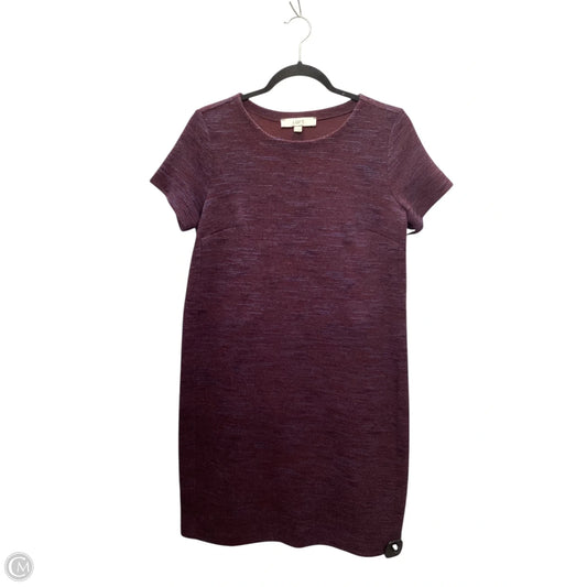 Dress Work By Loft In Purple, Size: M