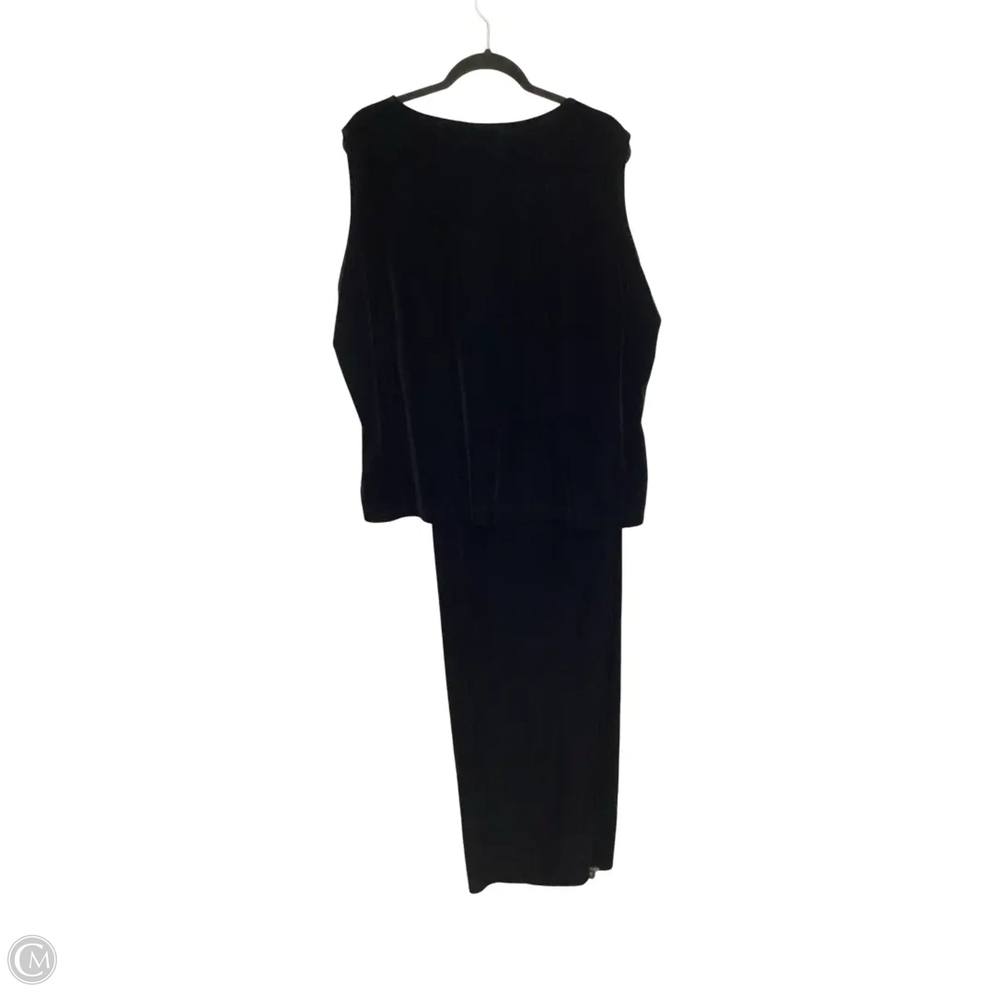 Top Sleeveless By Laura Ashley In Black, Size: 3x