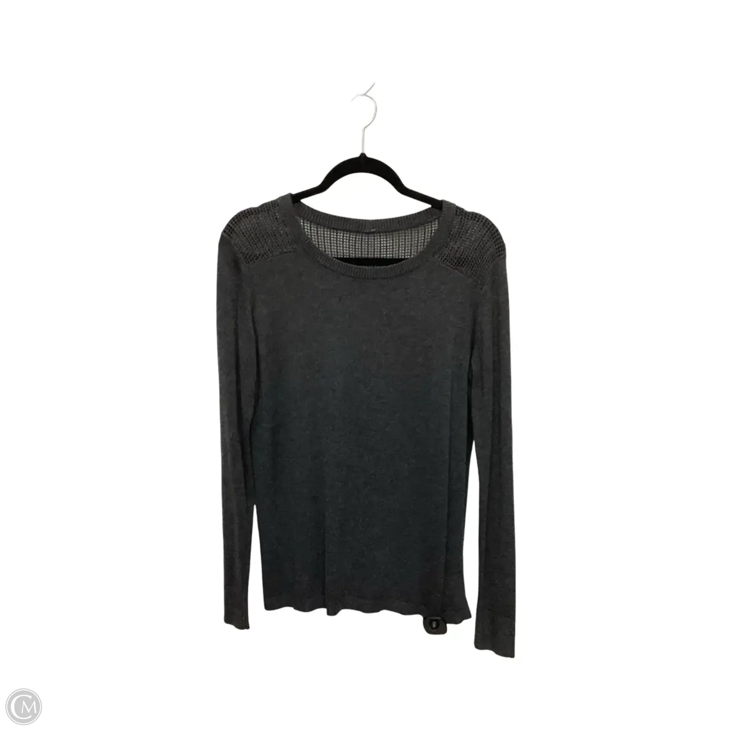 Top Long Sleeve By Lululemon In Grey, Size: S