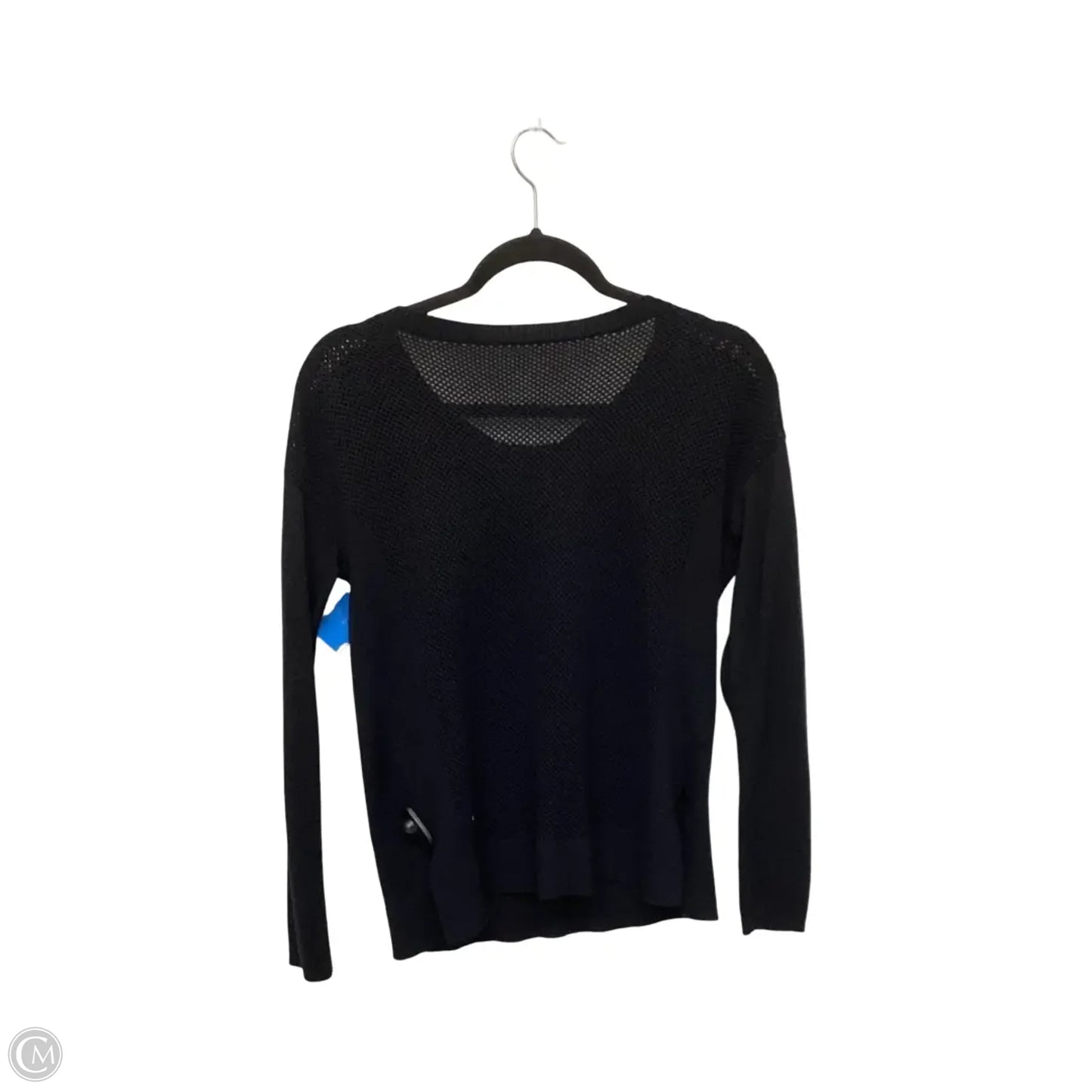 Top Long Sleeve By Lululemon In Black, Size: S