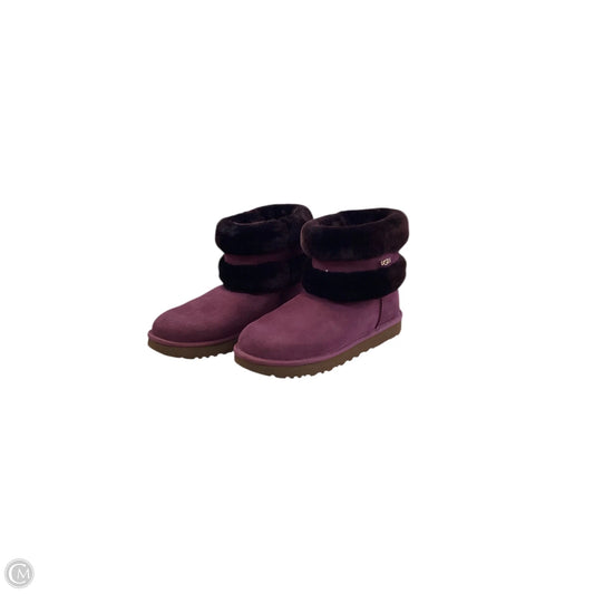 Boots Designer By Ugg In Purple, Size: 9