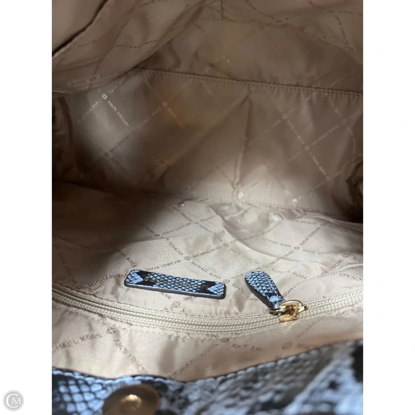 Handbag Designer By Michael Kors, Size: Medium