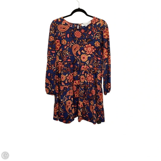 Dress Casual Short By Emma And Michele In Blue, Size: M