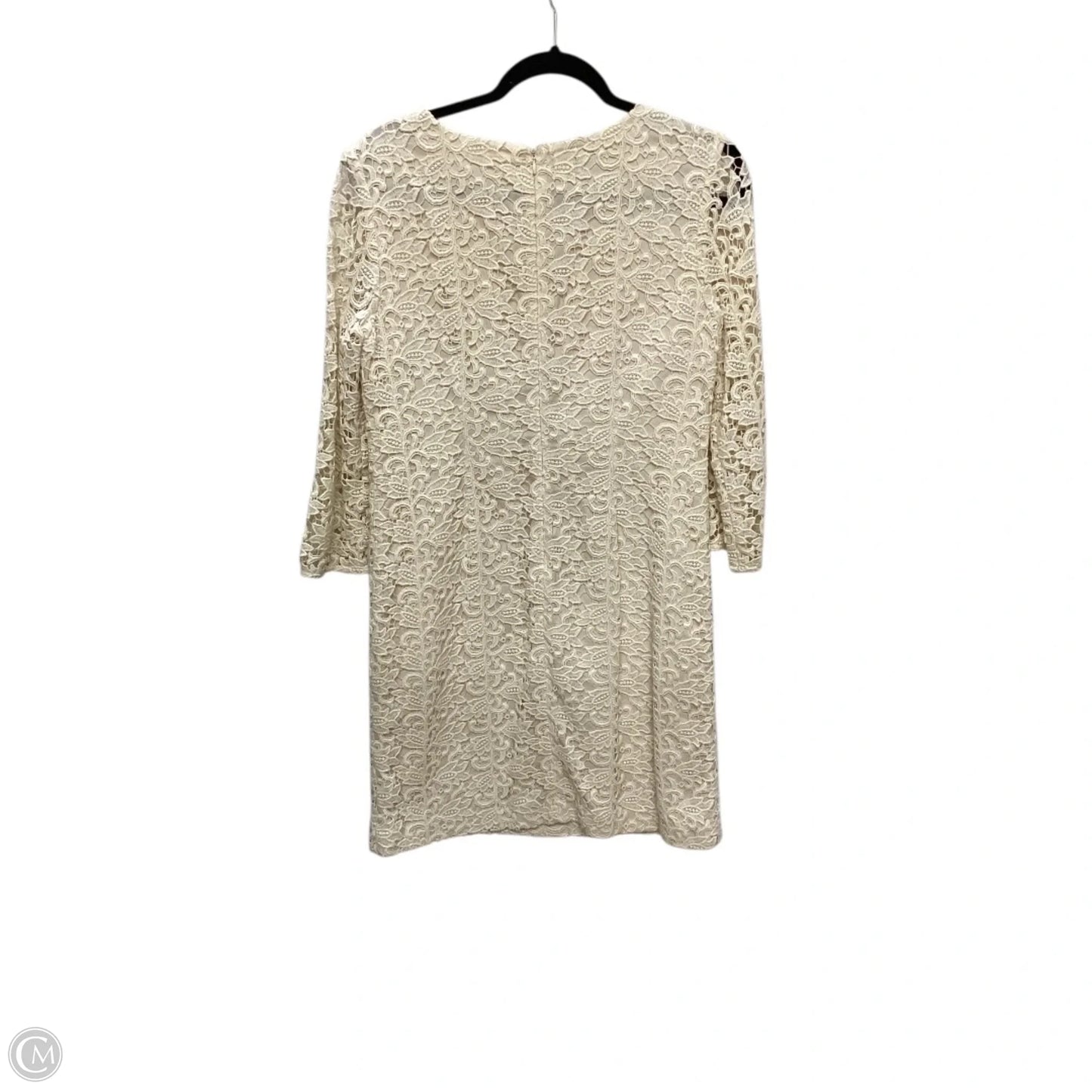 Dress Work By Talbots In Cream, Size: 8p