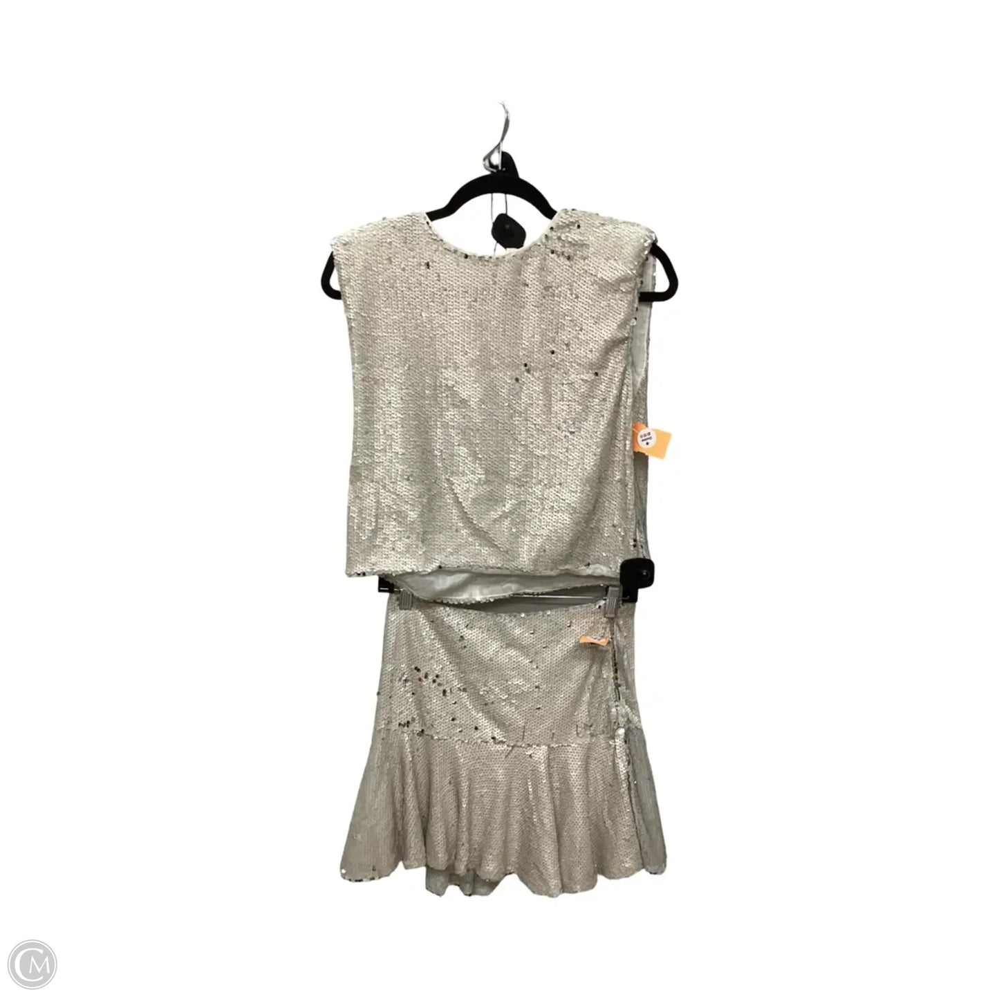 Top 2pc Sleeveless By Tcec In Cream, Size: S