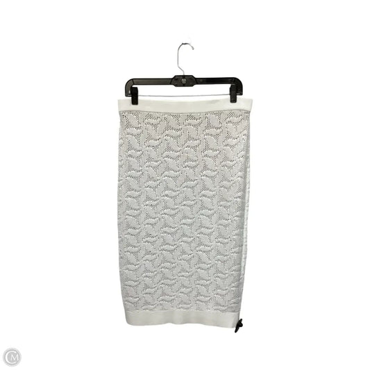Skirt Maxi By Michael By Michael Kors In White, Size: L