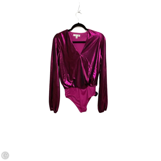 Bodysuit By She + Sky In Purple, Size: S