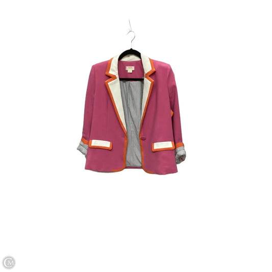 Blazer By Maeve In Pink, Size: Xxs
