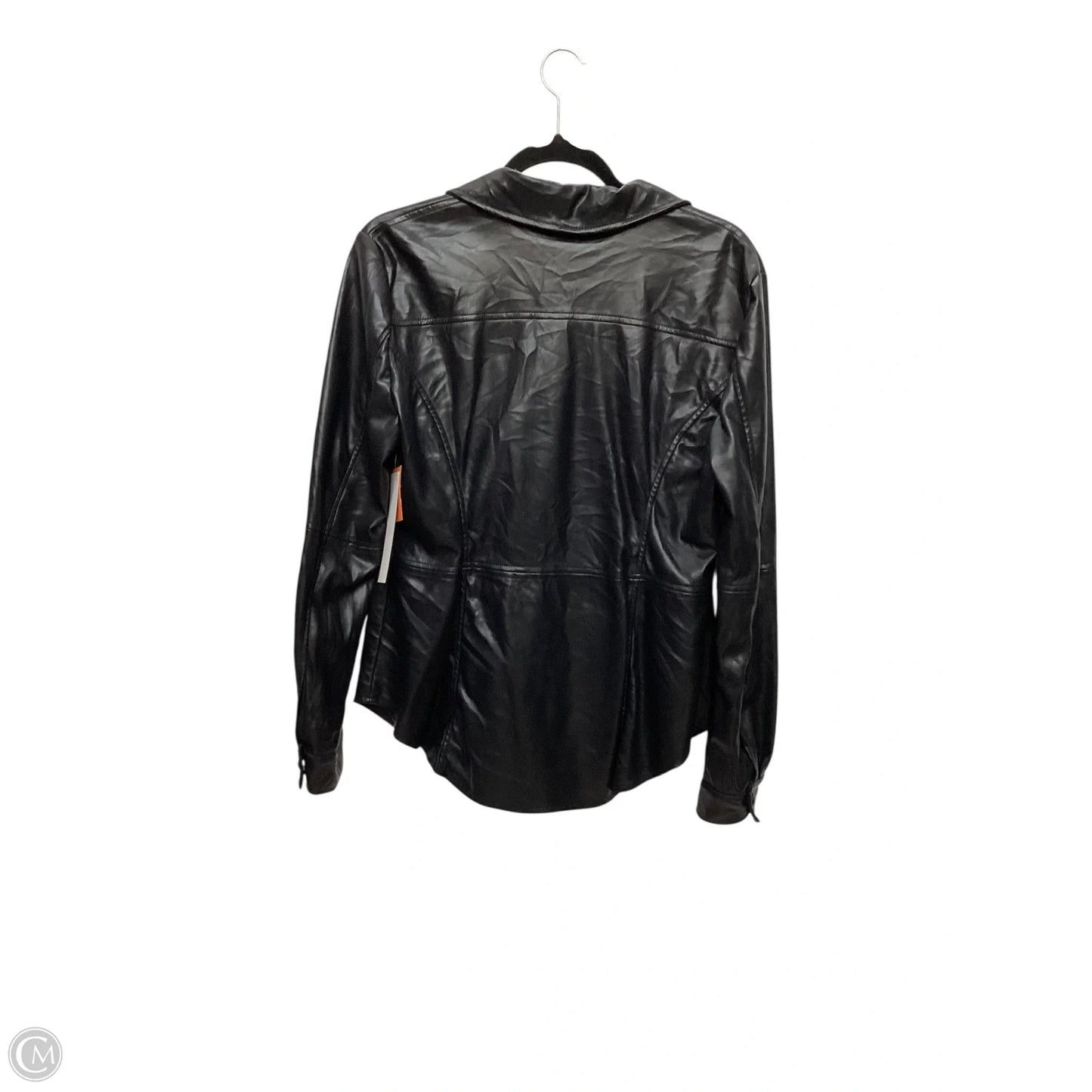 Jacket Moto By Avec Les Filles In Black, Size: L