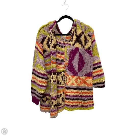 Sweater Cardigan By Free People In Multi-colored, Size: Xs