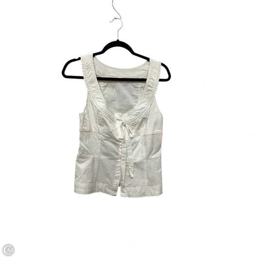 Top Sleeveless By Free People In White, Size: M