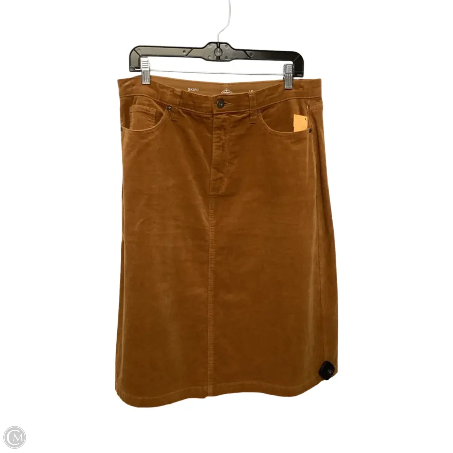 Skirt Maxi By St Johns Bay In Brown, Size: 12