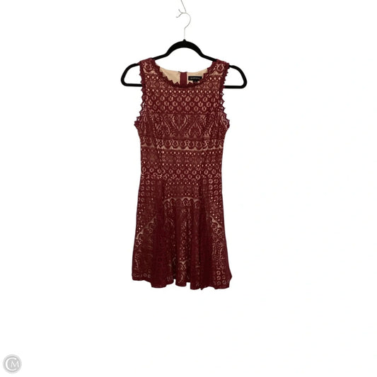 Dress Casual Short By Clothes Mentor In Red, Size: S