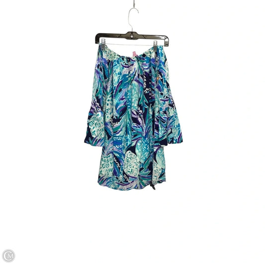 Dress Designer By Lilly Pulitzer In Blue, Size: Xs