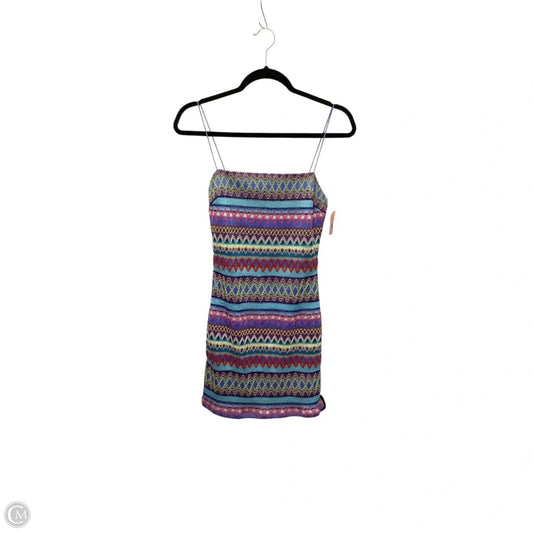 Dress Casual Short By Tcec In Multi-colored, Size: M