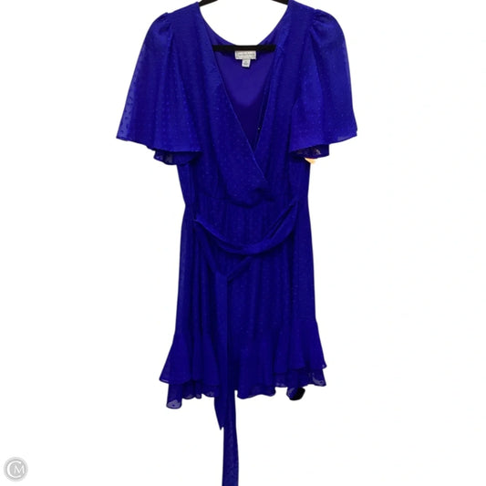 Dress Casual Short By Premier Amour In Blue, Size: L
