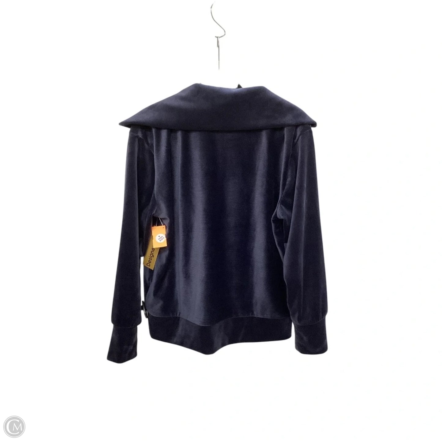 Top Long Sleeve Designer By Halston In Blue, Size: M