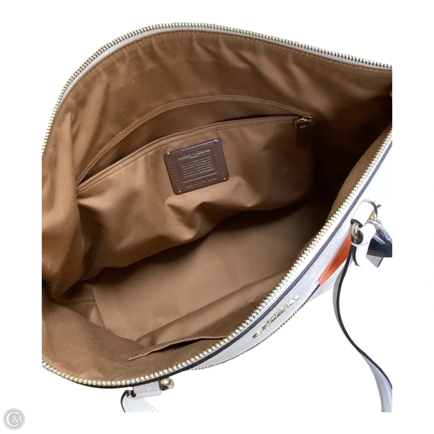 Handbag Designer By Coach, Size: Large