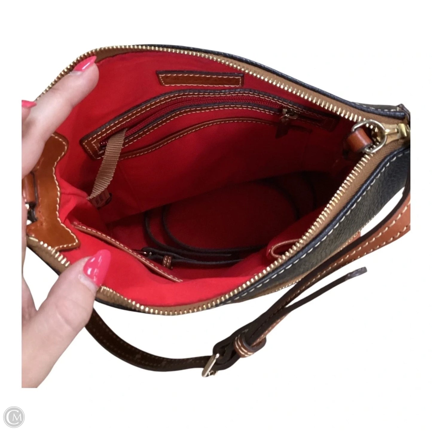 Crossbody Designer By Dooney And Bourke, Size: Medium