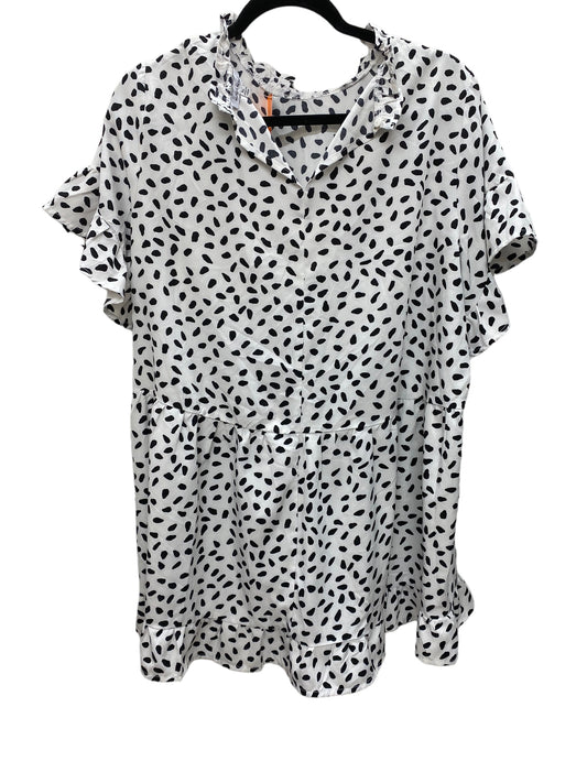 Top Short Sleeve By White Birch  Size: Xl