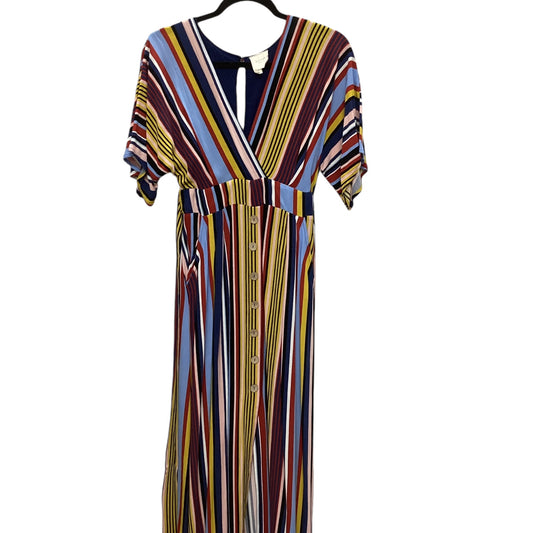 Dress Casual Maxi By Clothes Mentor In Striped Pattern, Size: S