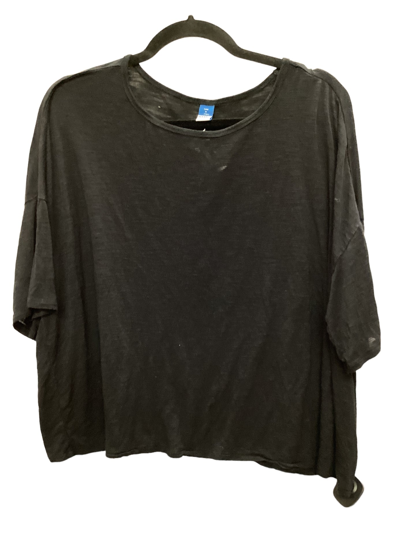 Black Top Short Sleeve Old Navy, Size M