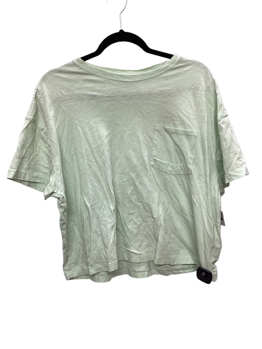 Green Top Short Sleeve Basic Universal Thread, Size L