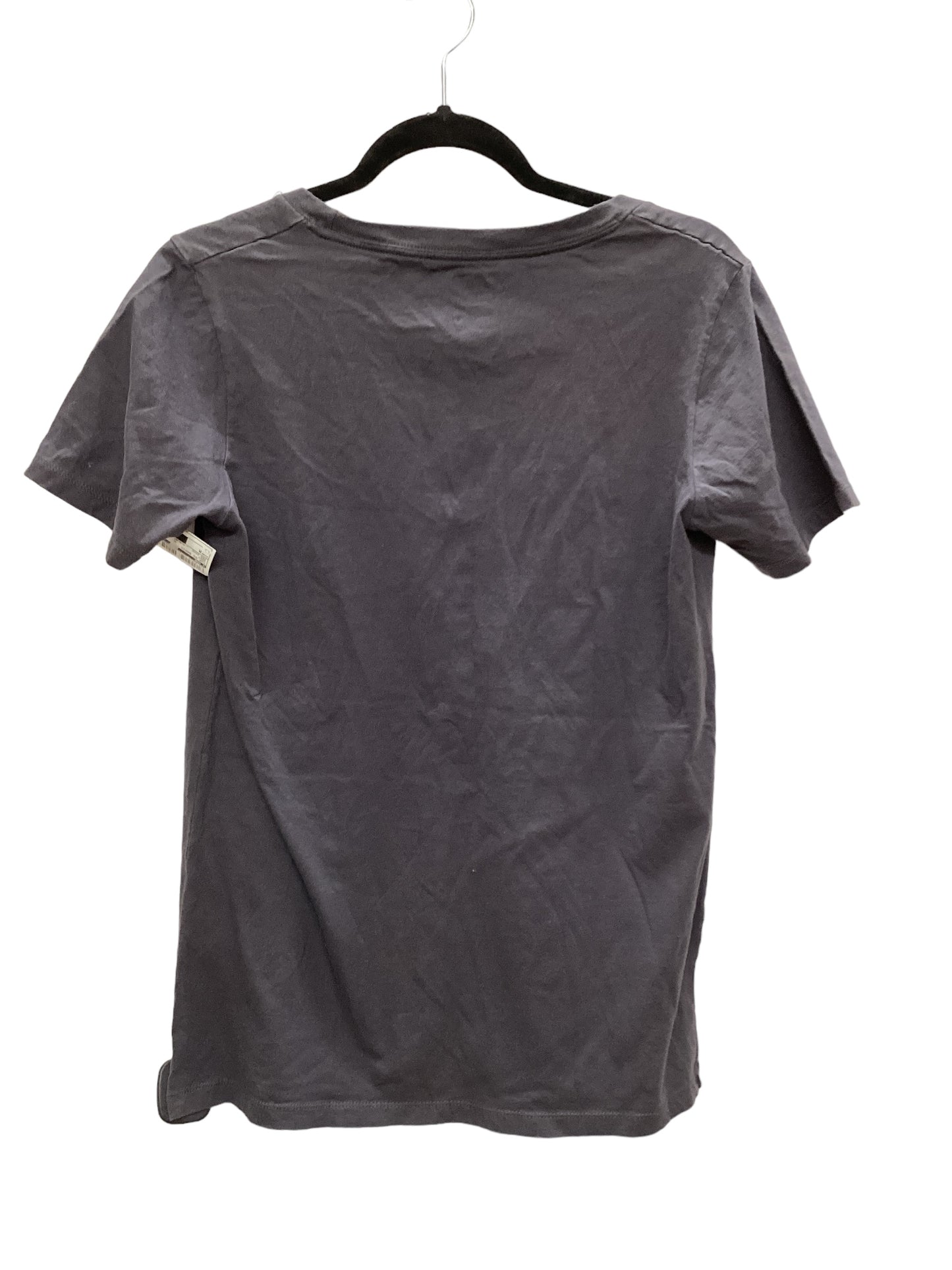 Grey Top Short Sleeve Basic Cme, Size M