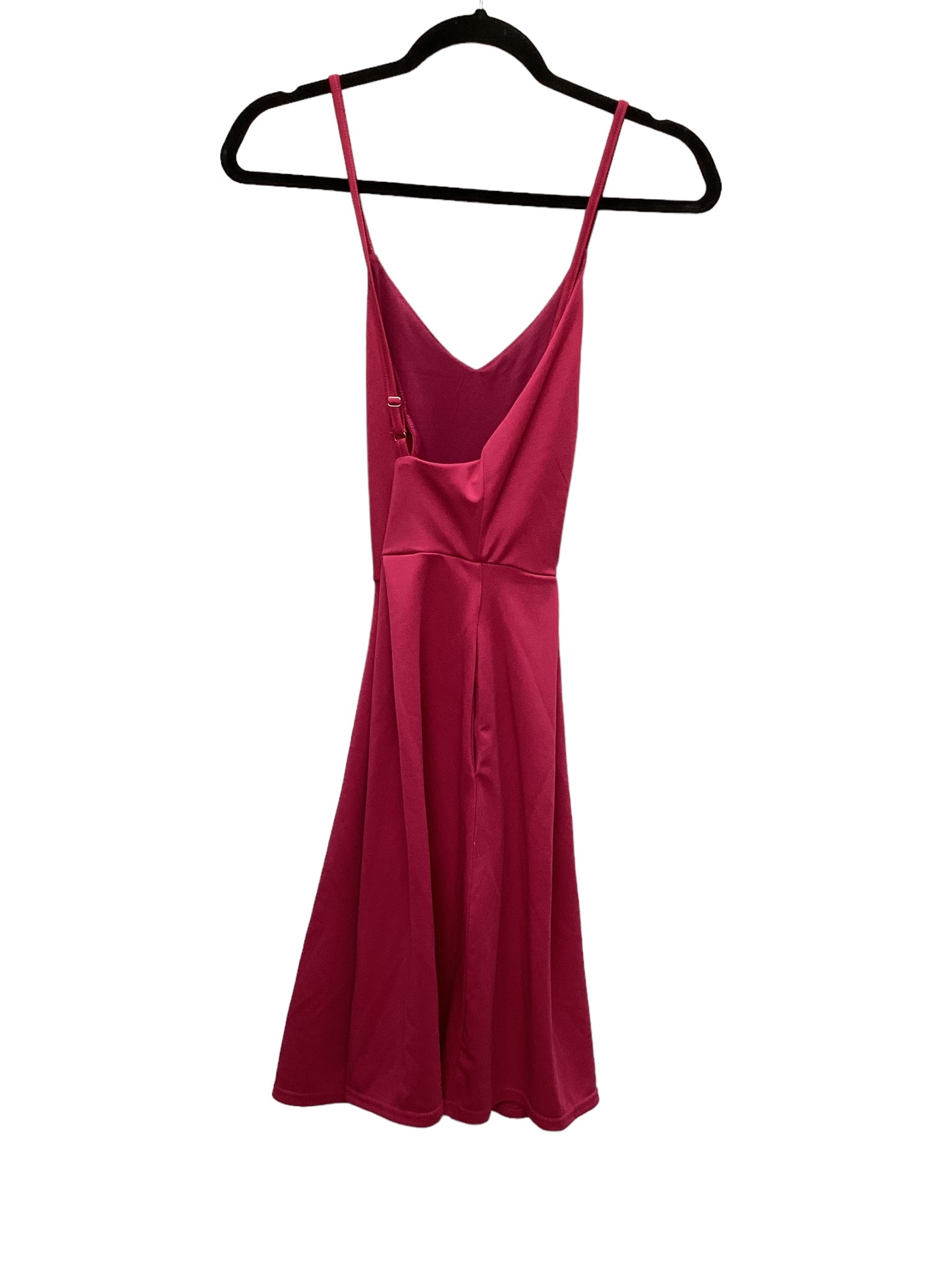 Pink Dress Casual Midi Cmf, Size M