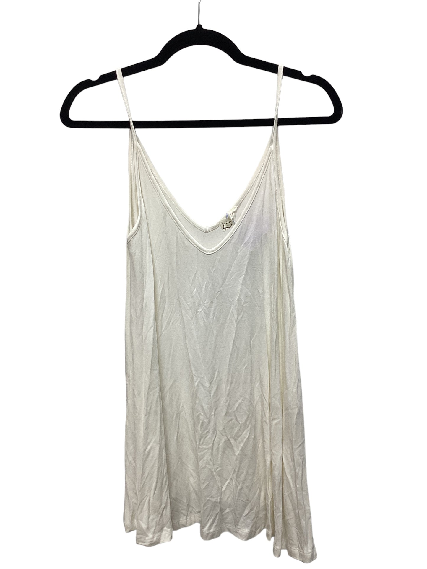 Cream Top Sleeveless Mts, Size S