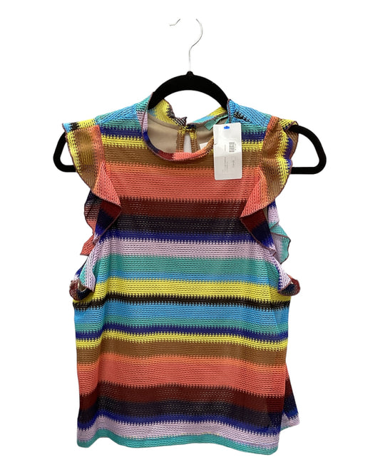 Rainbow Print Top Sleeveless Karlie, Size M