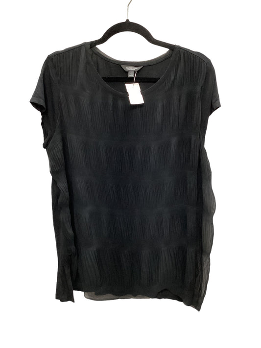 Black Top Short Sleeve Vera Wang, Size L