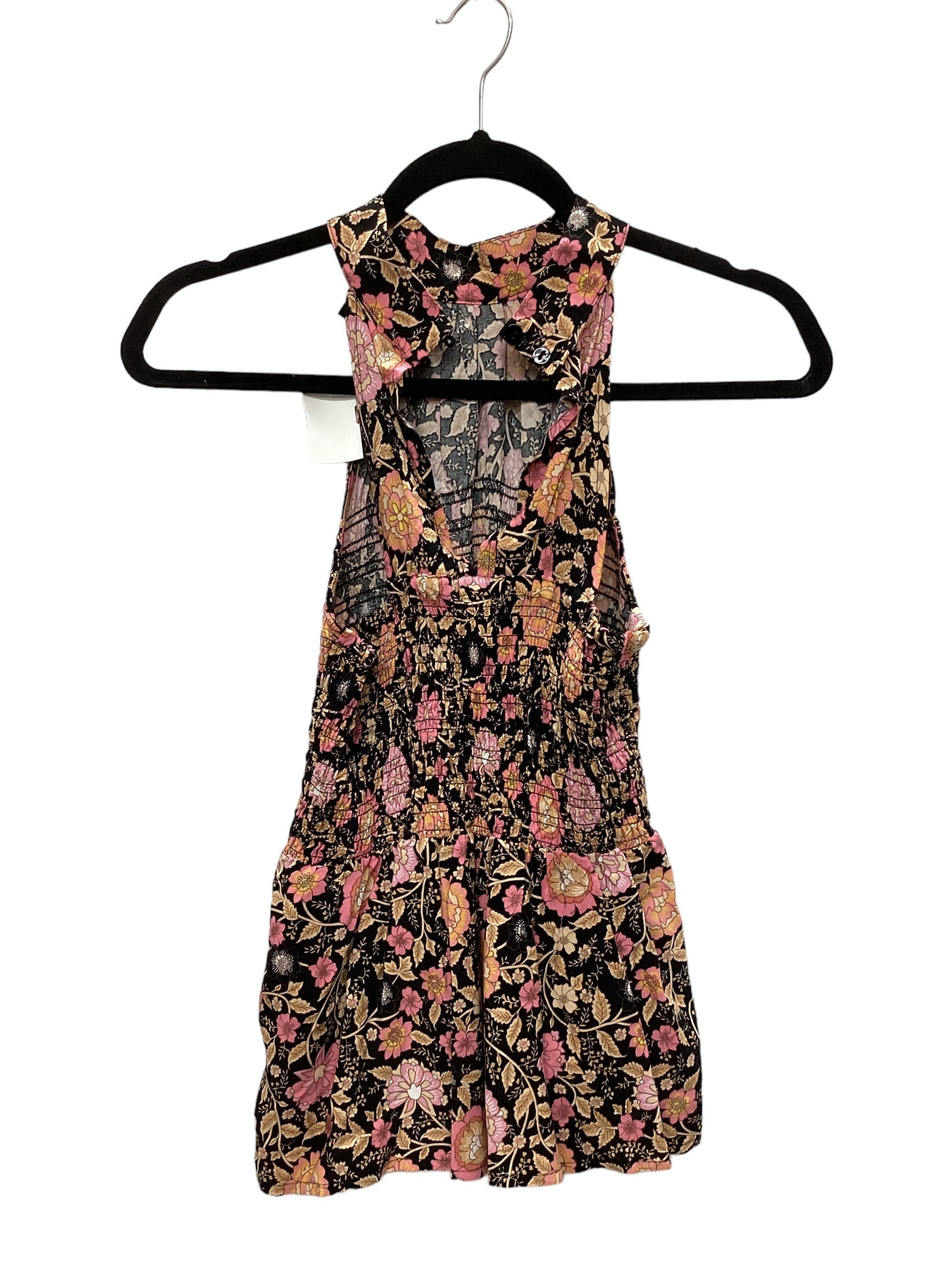 Floral Print Top Sleeveless Cynthia Rowley, Size S