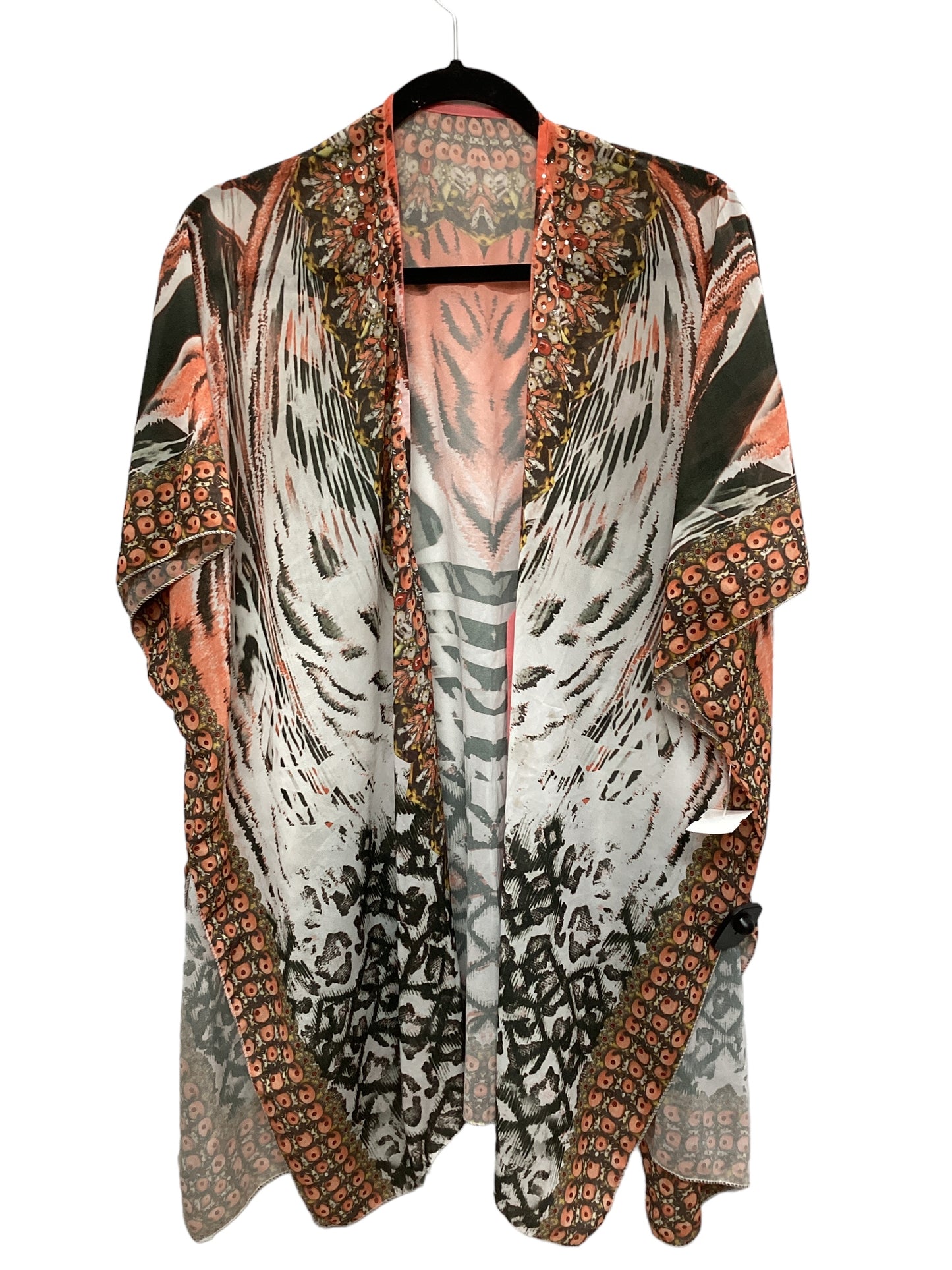 Kimono By Cmf In Animal Print, Size: Osfm