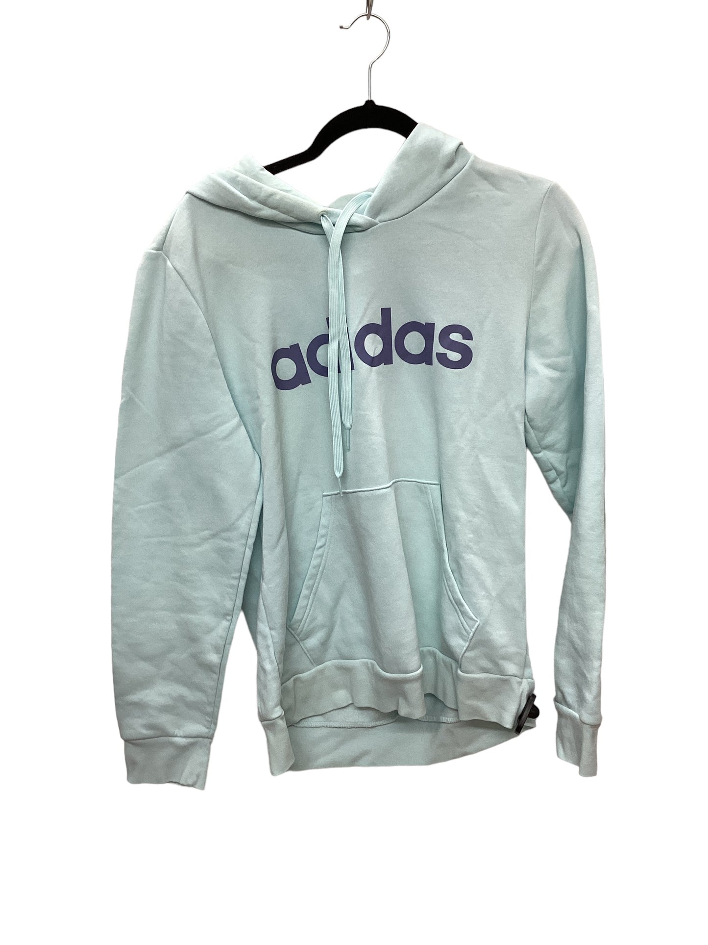 Sweatshirt Hoodie By Adidas In Blue, Size: Xl