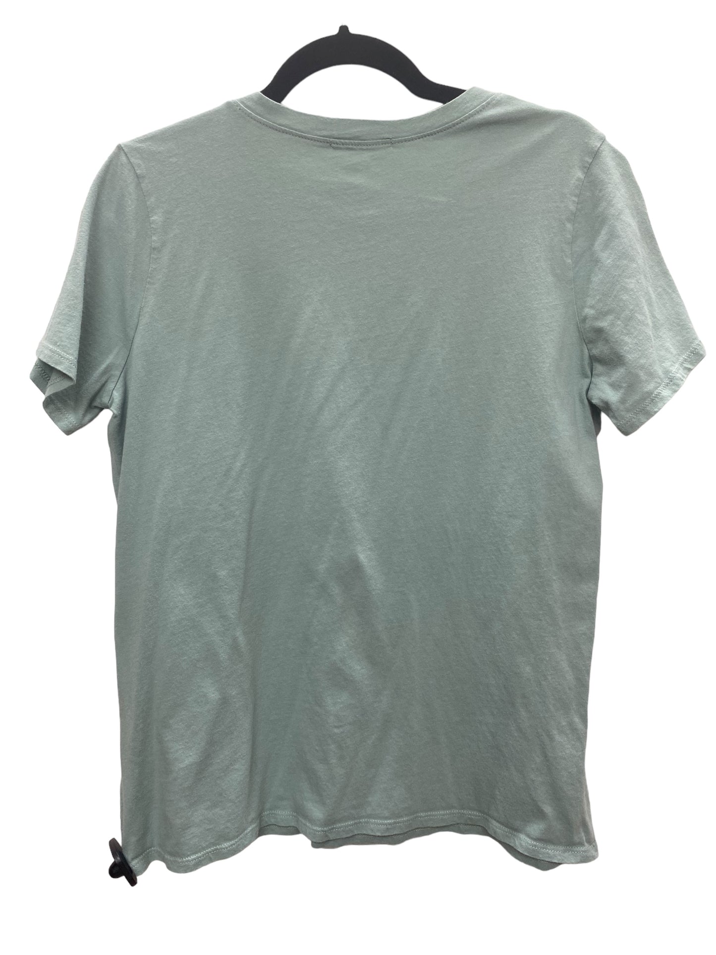 Top Short Sleeve Basic By Tres Bien In Teal, Size: L